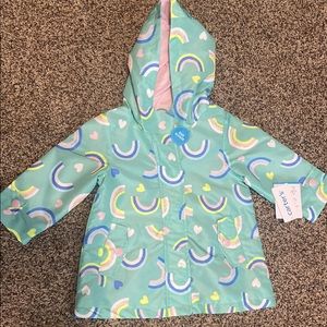 NWT Carters 18m girls rain coat